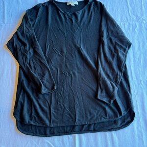 Michael Kors Black Crew Neck Sweater